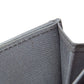 CHANEL Coin case lambskin gray COCO Mark Vstitch Gold Metal Women Used Authentic