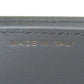 CHANEL Coin case lambskin gray COCO Mark Vstitch Gold Metal Women Used Authentic