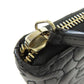 CHANEL Long Wallet Purse lambskin black Camellia Gold Metal Women Used Authentic