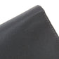 PRADA Long Wallet Purse Nylon black logoMetal