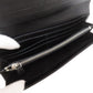 PRADA Long Wallet Purse Nylon black logoMetal