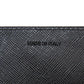 PRADA Long Wallet Purse Nylon black logoMetal