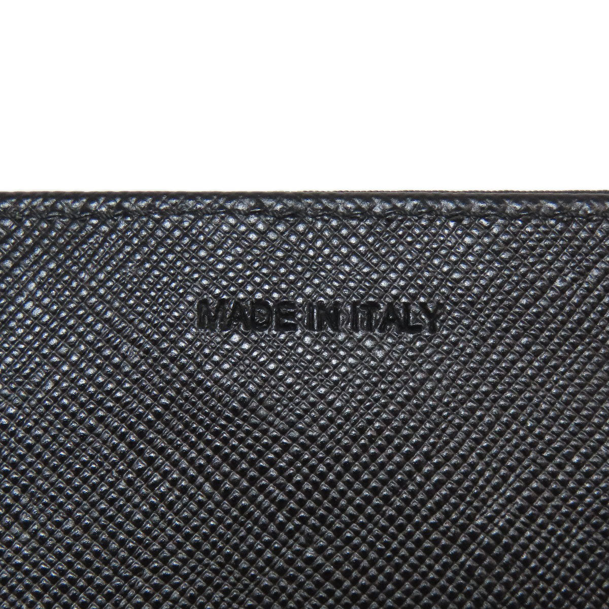 PRADA Long Wallet Purse Nylon black logoMetal
