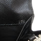 PRADA Long Wallet Purse Nylon black logoMetal