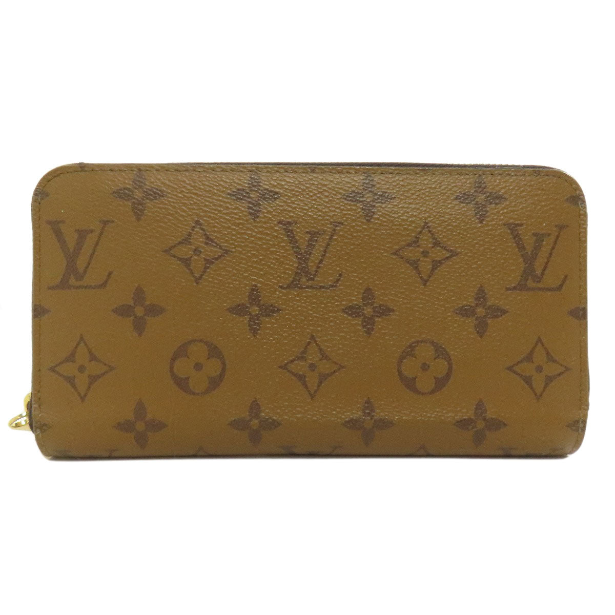 LOUIS VUITTON Long Wallet Purse M82444 Monogram reverse Brown Zippy wallet