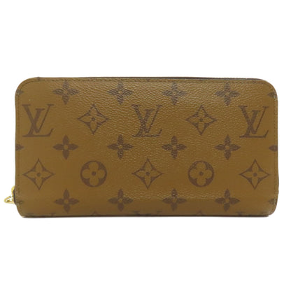 LOUIS VUITTON Long Wallet Purse M82444 Monogram reverse Brown Zippy wallet