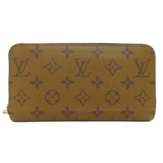 LOUIS VUITTON Long Wallet Purse M82444 Monogram reverse Brown Zippy wallet