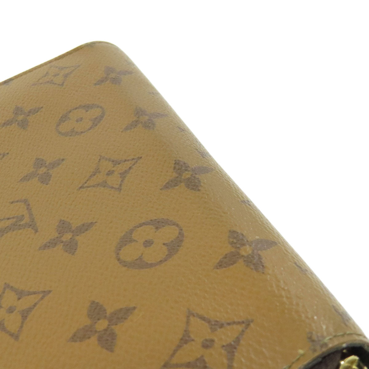 LOUIS VUITTON Long Wallet Purse M82444 Monogram reverse Brown Zippy wallet