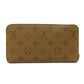 LOUIS VUITTON Long Wallet Purse M82444 Monogram reverse Brown Zippy wallet