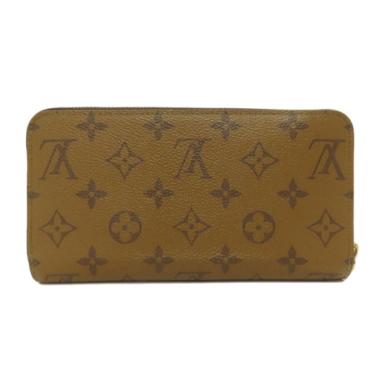 LOUIS VUITTON Long Wallet Purse M82444 Monogram reverse Brown Zippy wallet