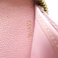 LOUIS VUITTON Long Wallet Purse N60046 Damier canvas Brown Zippy wallet Women Used Authentic