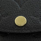 LOUIS VUITTON Coin case M81455 Ann Platt black Portomonet Rosali