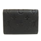 LOUIS VUITTON Coin case M81455 Ann Platt black Portomonet Rosali