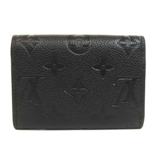 LOUIS VUITTON Coin case M81455 Ann Platt black Portomonet Rosali
