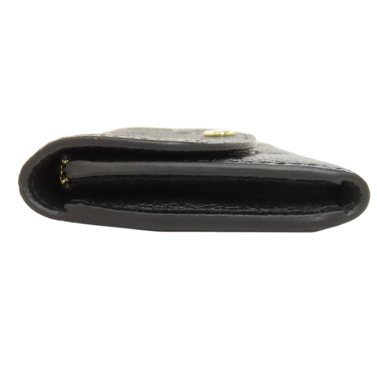LOUIS VUITTON Coin case M81455 Ann Platt black Portomonet Rosali