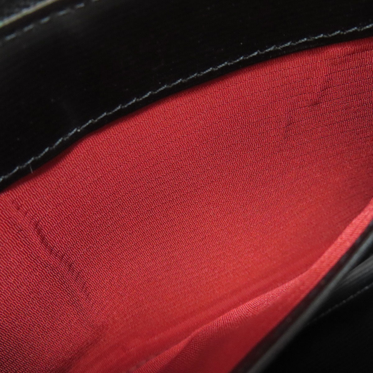 CHANEL Long Wallet Purse Nylon black Travel line Women Used Authentic