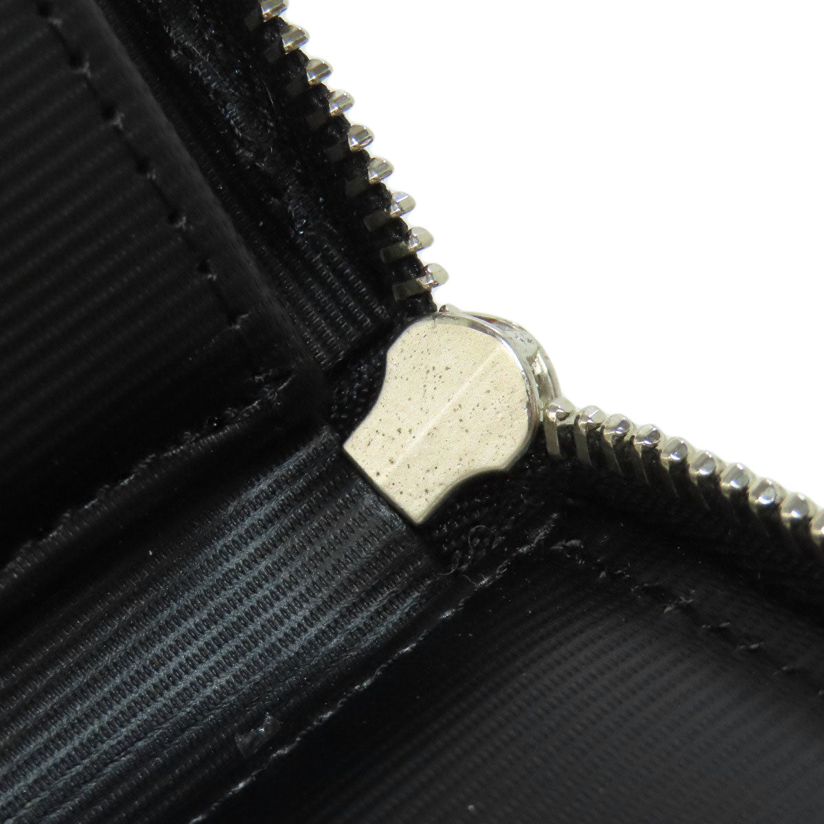 CHANEL Long Wallet Purse Nylon black Travel line Women Used Authentic