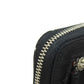 CHANEL Long Wallet Purse Nylon black Travel line Women Used Authentic
