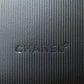 CHANEL Long Wallet Purse Nylon black Travel line Women Used Authentic