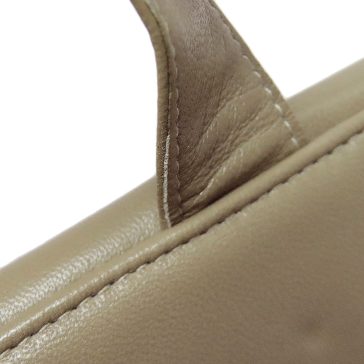 LOEWE Bifold Wallet lambskin green anagram Women Used Authentic