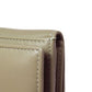 LOEWE Bifold Wallet lambskin green anagram Women Used Authentic