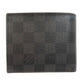 LOUIS VUITTON Bifold Wallet N63336 Damier canvas black Portefeuille�EMarco NM mens Used Authentic