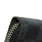 LOUIS VUITTON Long Wallet Purse Damier canvas black Zippy wallet Vertical Women Used Authentic