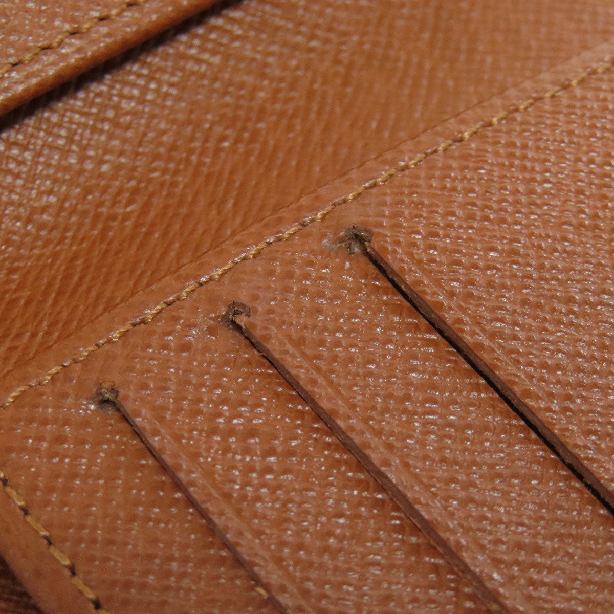LOUIS VUITTON Bifold Wallet M60895 Monogram canvas Brown Portefeuille Women Used Authentic