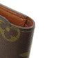 LOUIS VUITTON Bifold Wallet M60895 Monogram canvas Brown Portefeuille Women Used Authentic