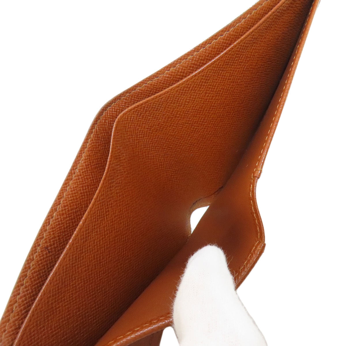 LOUIS VUITTON Bifold Wallet M60895 Monogram canvas Brown Portefeuille Women Used Authentic