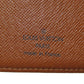 LOUIS VUITTON Bifold Wallet M60895 Monogram canvas Brown Portefeuille Women Used Authentic