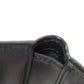 PRADA Bifold Wallet leather black logo mens Used Authentic