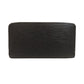 LOUIS VUITTON Long Wallet Purse M60072 Epi black Zippy wallet old