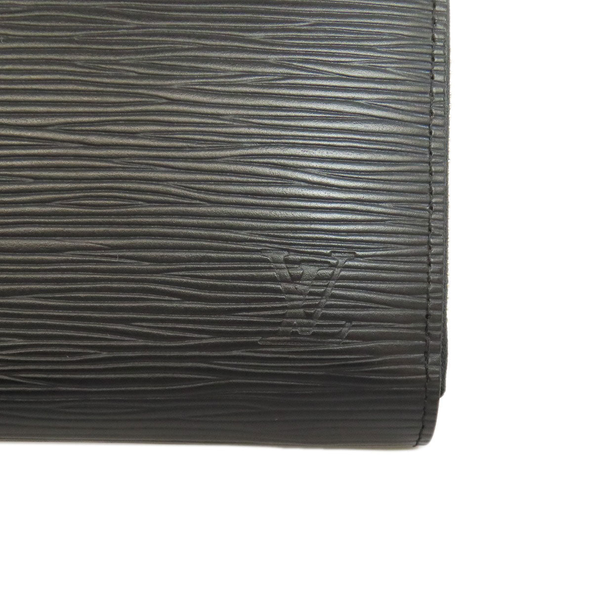 LOUIS VUITTON Long Wallet Purse M60072 Epi black Zippy wallet old