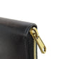 GUCCI Long Wallet Purse 772642 leather black logo Women Used Authentic