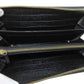 GUCCI Long Wallet Purse 772642 leather black logo Women Used Authentic