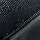 GUCCI Long Wallet Purse 772642 leather black logo Women Used Authentic