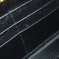 GUCCI Long Wallet Purse 772642 leather black logo Women Used Authentic