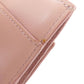CELINE Bifold Wallet leather pink Tri-fold wallet