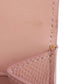 CELINE Bifold Wallet leather pink Tri-fold wallet