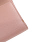 CELINE Bifold Wallet leather pink Tri-fold wallet