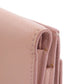 CELINE Bifold Wallet leather pink Tri-fold wallet