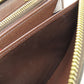 LOUIS VUITTON Long Wallet Purse N41661 Damier canvas Brown Zippy wallet