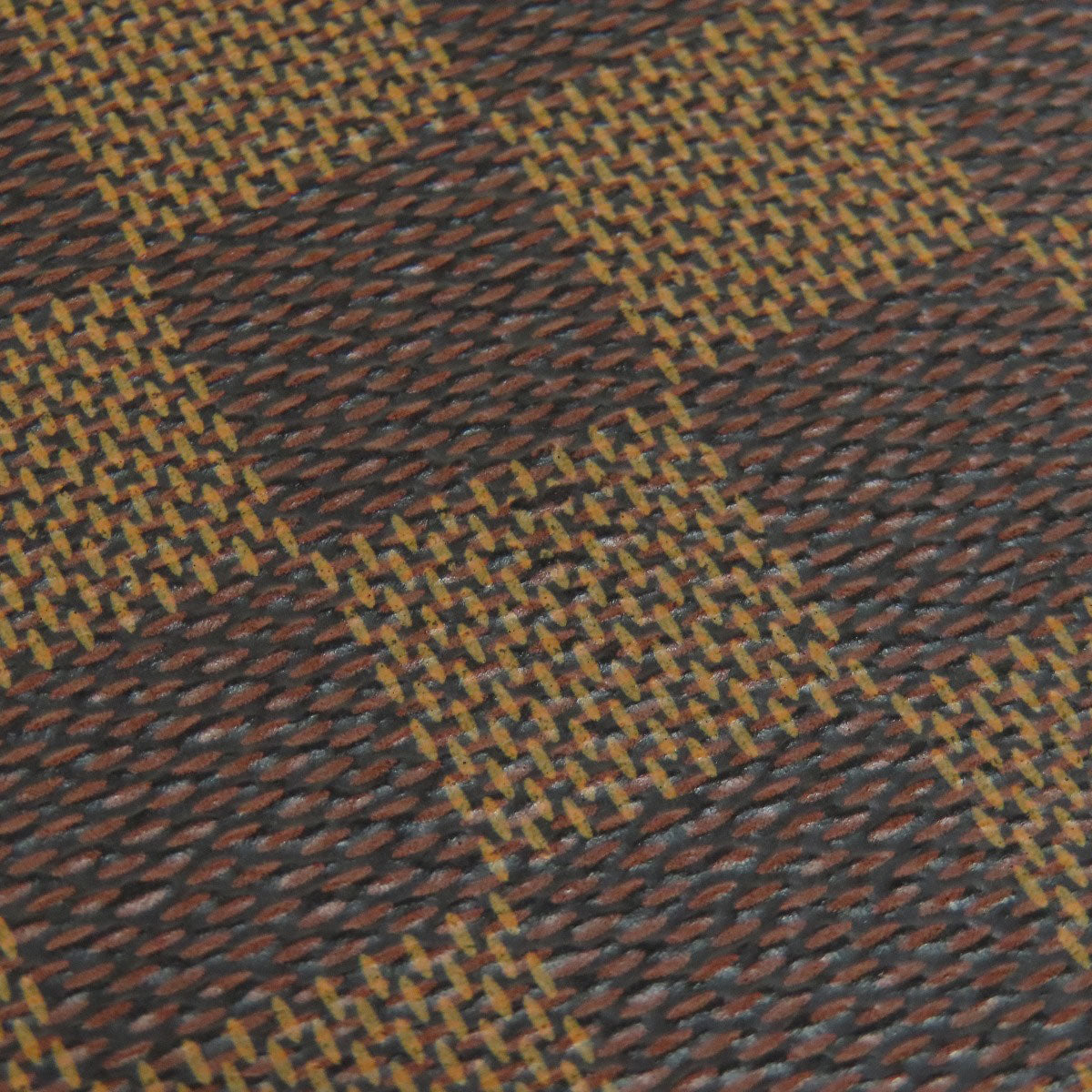 LOUIS VUITTON Long Wallet Purse N41661 Damier canvas Brown Zippy wallet