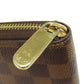 LOUIS VUITTON Long Wallet Purse N41661 Damier canvas Brown Zippy wallet