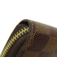 LOUIS VUITTON Long Wallet Purse N41661 Damier canvas Brown Zippy wallet