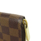 LOUIS VUITTON Long Wallet Purse N41661 Damier canvas Brown Zippy wallet