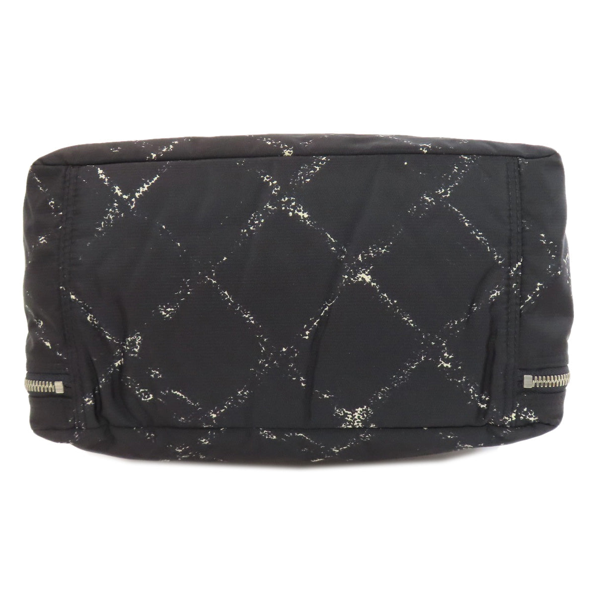 CHANEL Handbag Nylon black Travel line