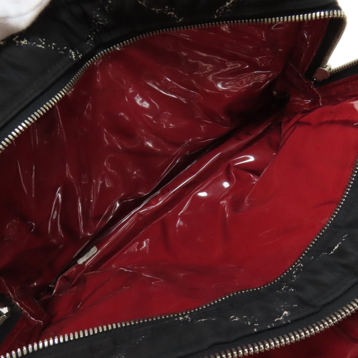 CHANEL Handbag Nylon black Travel line