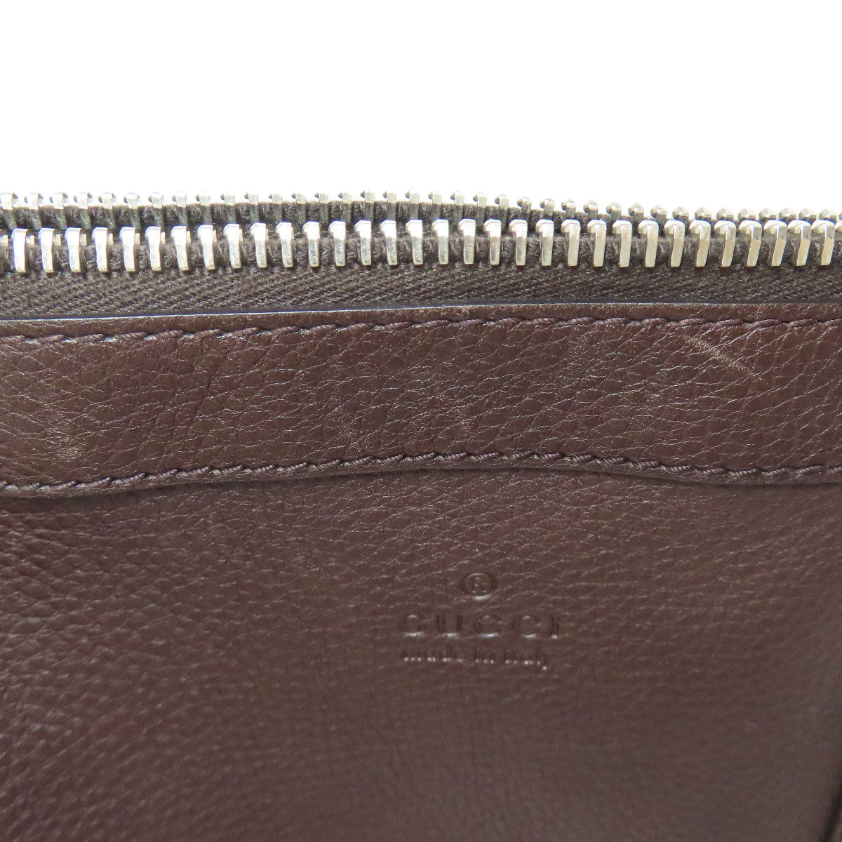 GUCCI Shoulder Bag 233329 Calfskin Brown logo